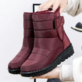 Quilted Ankle Boots for Women – Water-Resistant & Slip-On