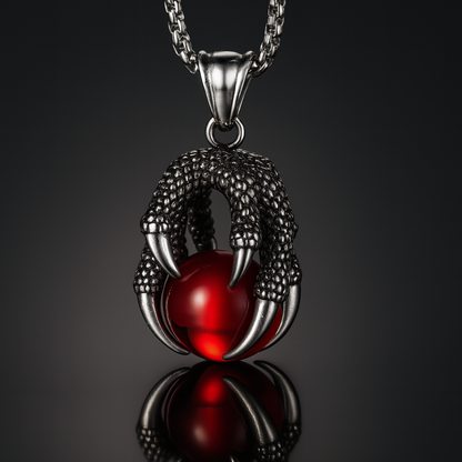 Voidclutch Amulet Stainless Steel Dragon Claw Unisex Necklace
