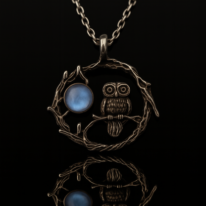 Luna's Whisper Moonstone Pendant for Women