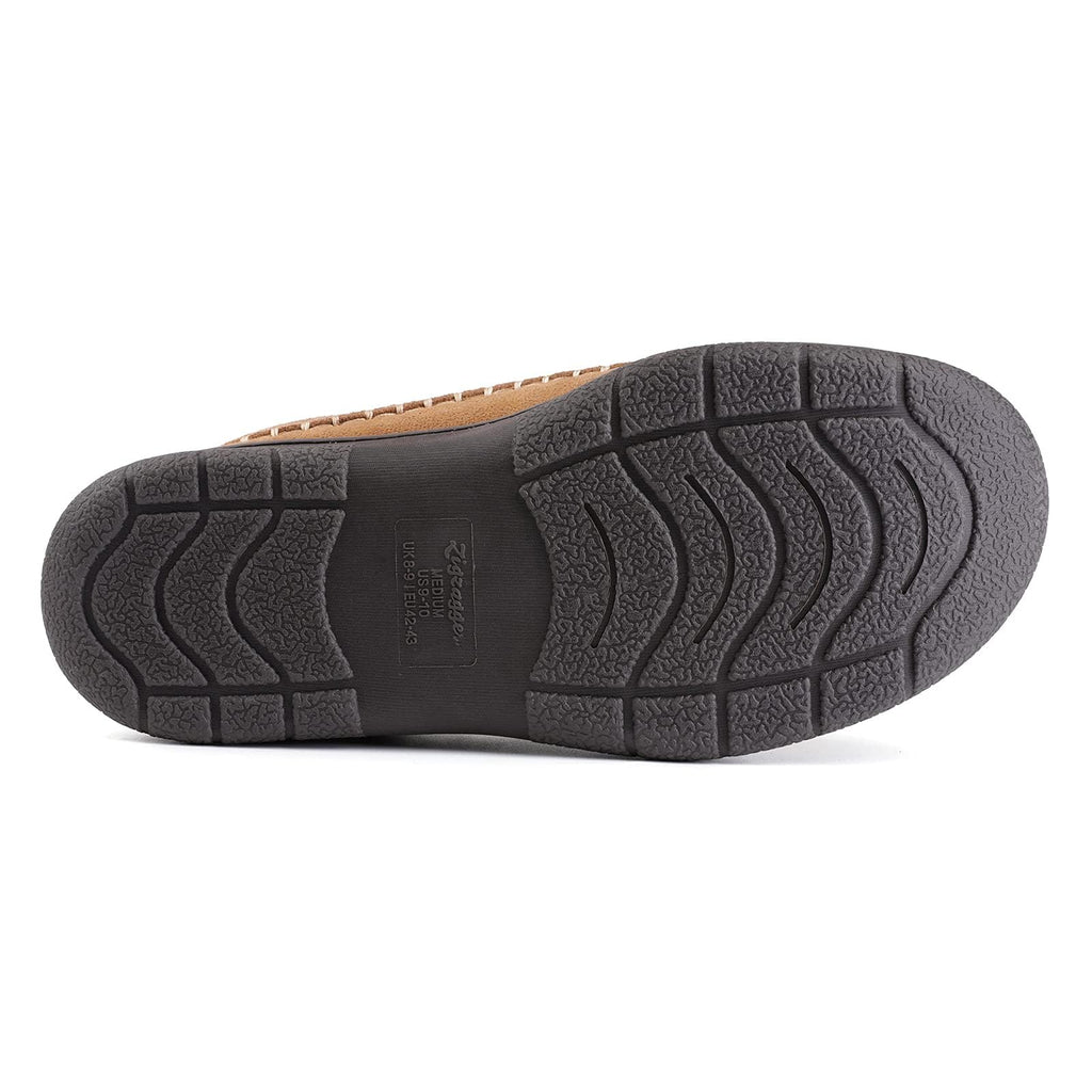 Moccasin Slippers – Plush-Lined & Indoor-Outdoor Sole | Alvaro