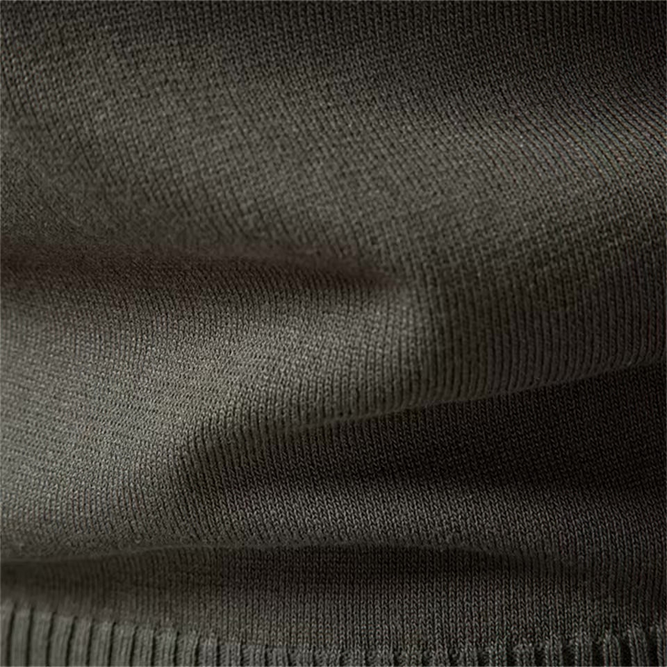 Mariano Quarter-Zip Sweater – Cable Knit Ribbed Collar Slim Pullover