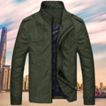 Orson Nylon Windbreaker Jacket – Slim-Fit Stand-Collar Water-Resistant Outerwear