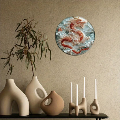Redlace Tempest 2D Decorative Aluminum Plaque