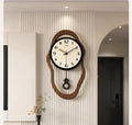 Timber Frame Pendulum Wall Clock