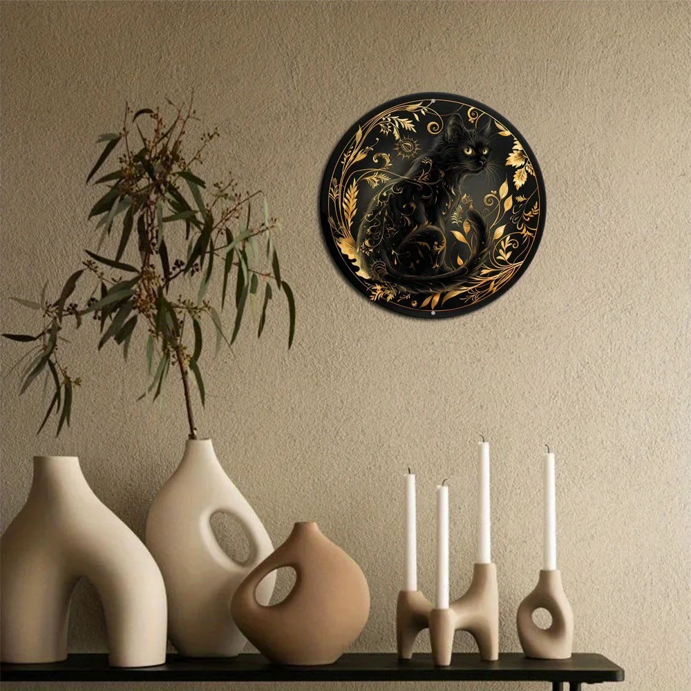 Nocturnia's Crown 2D Decorative Aluminum Plaque