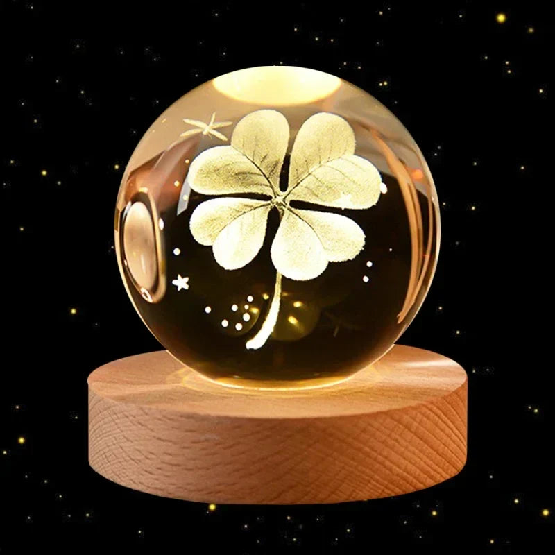 Mythara Sphere LED Crystal Ball