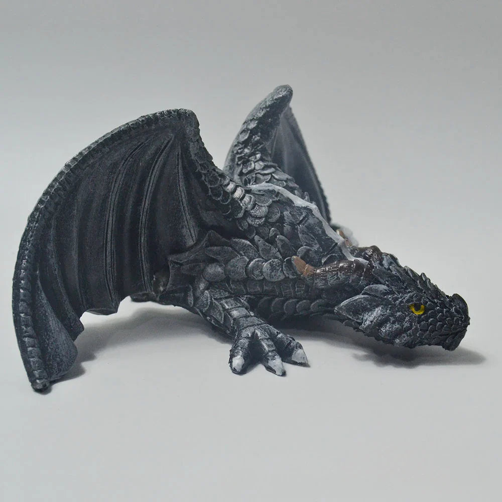 Pebblewing Crouching Dragon Garden Outdoors Statue