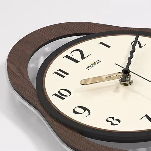 Timber Frame Pendulum Wall Clock