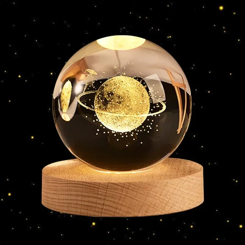 Mythara Sphere LED Crystal Ball