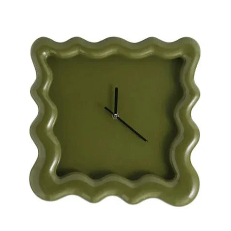 Minimalist Round Face Wall Clock