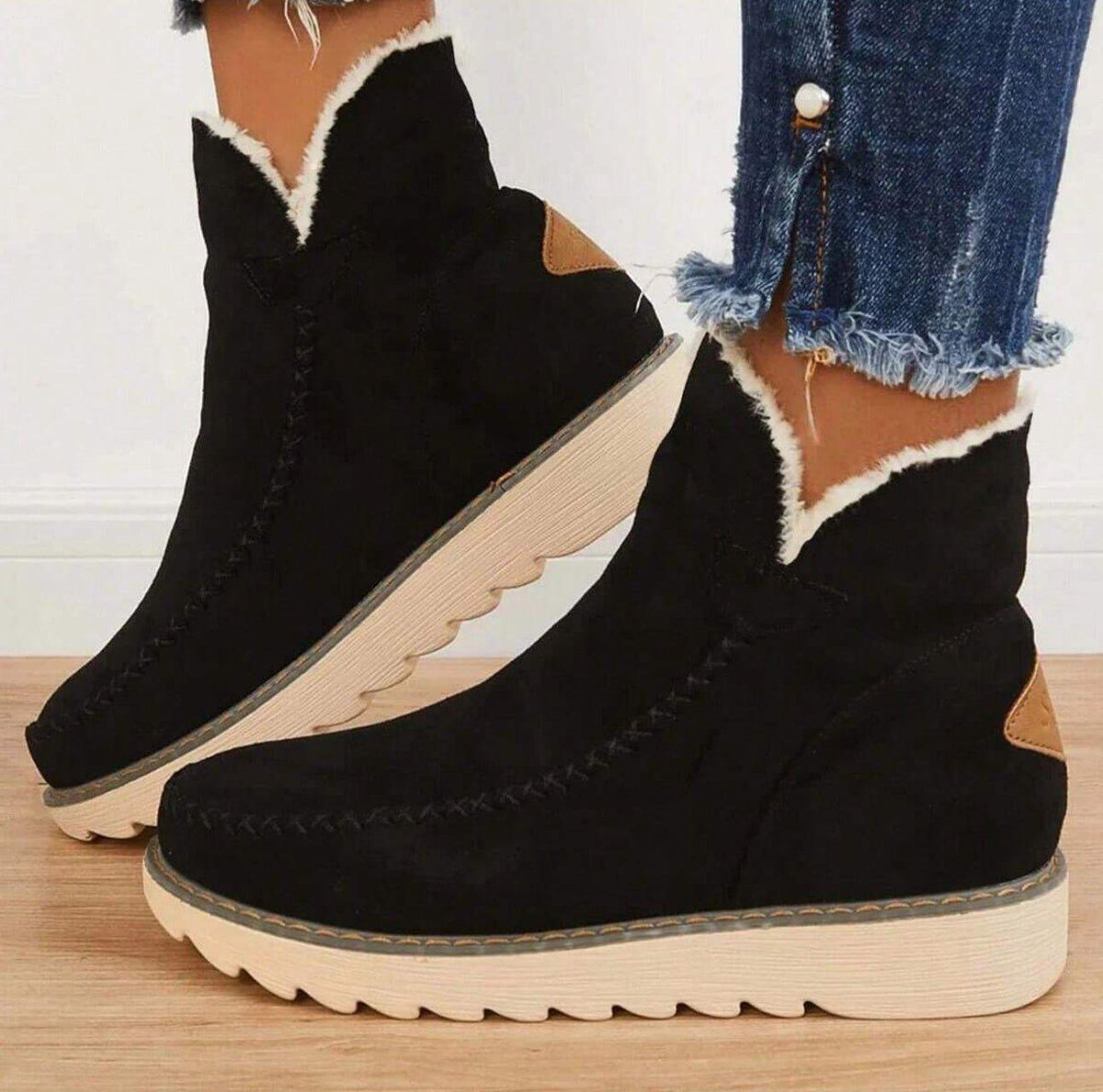 Ankle Winter Boots for Women – Fleece-Lined & Water-Resistant | Rachel