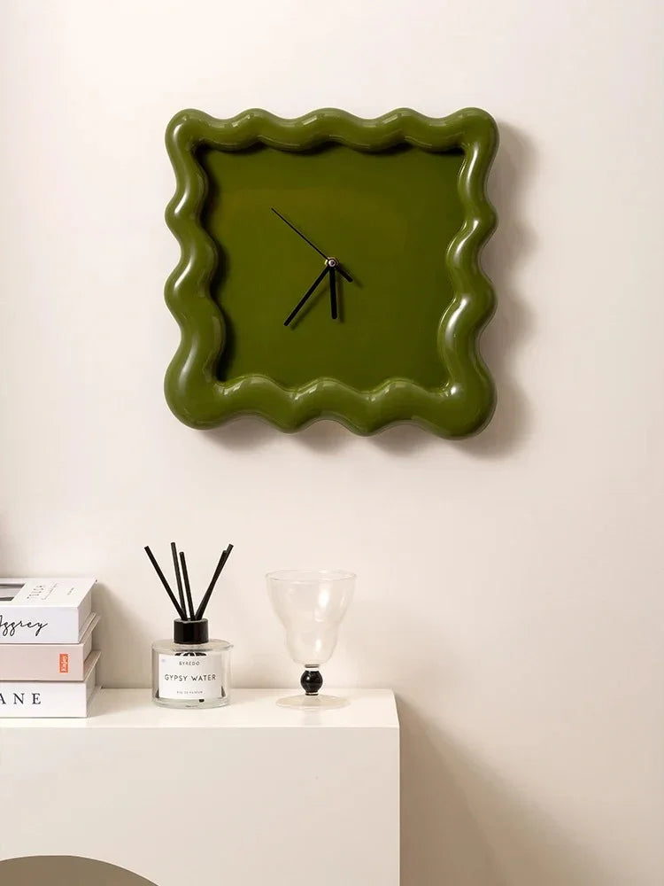 Minimalist Round Face Wall Clock