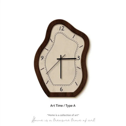 Irregular Contour Wall Clock