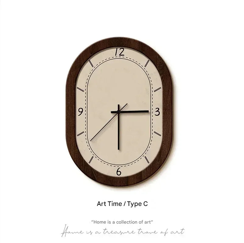 Irregular Contour Wall Clock