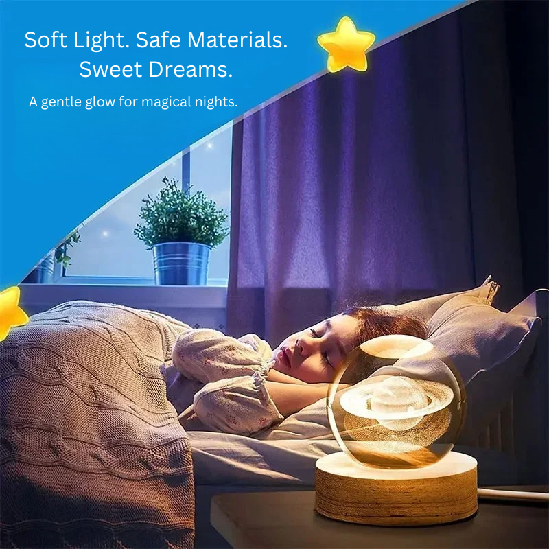 Mythara Sphere LED Crystal Ball