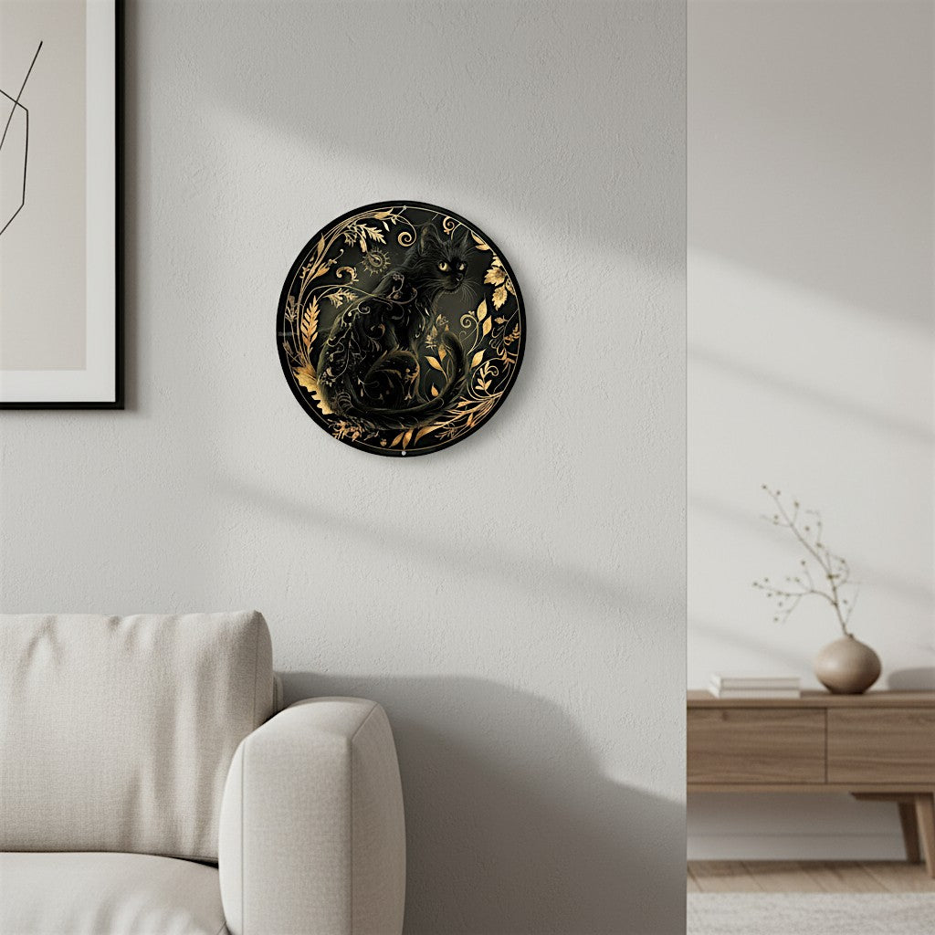 Nocturnia's Crown 2D Decorative Aluminum Plaque